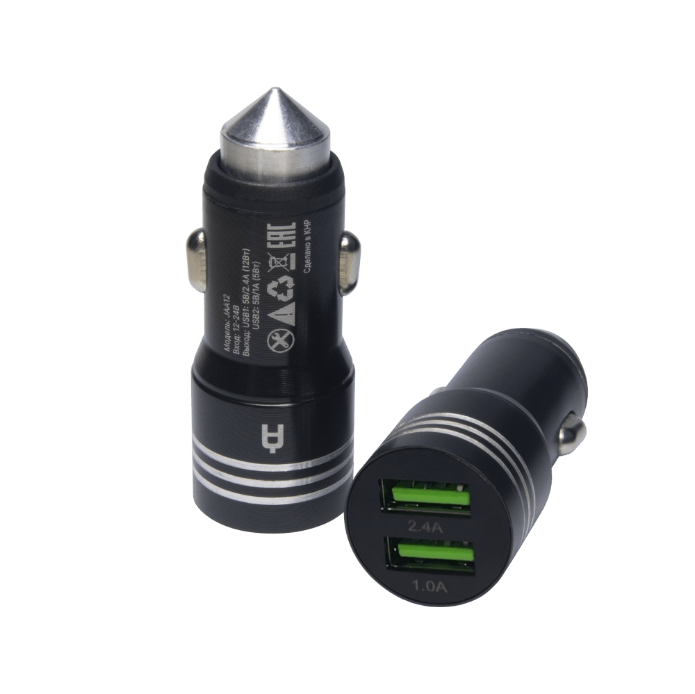 Автомобильное зарядное устройство Alteracs 2xUSB JAA12